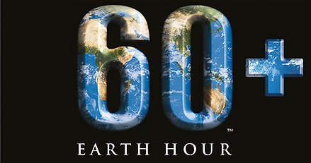 Logotyp för Earth hour